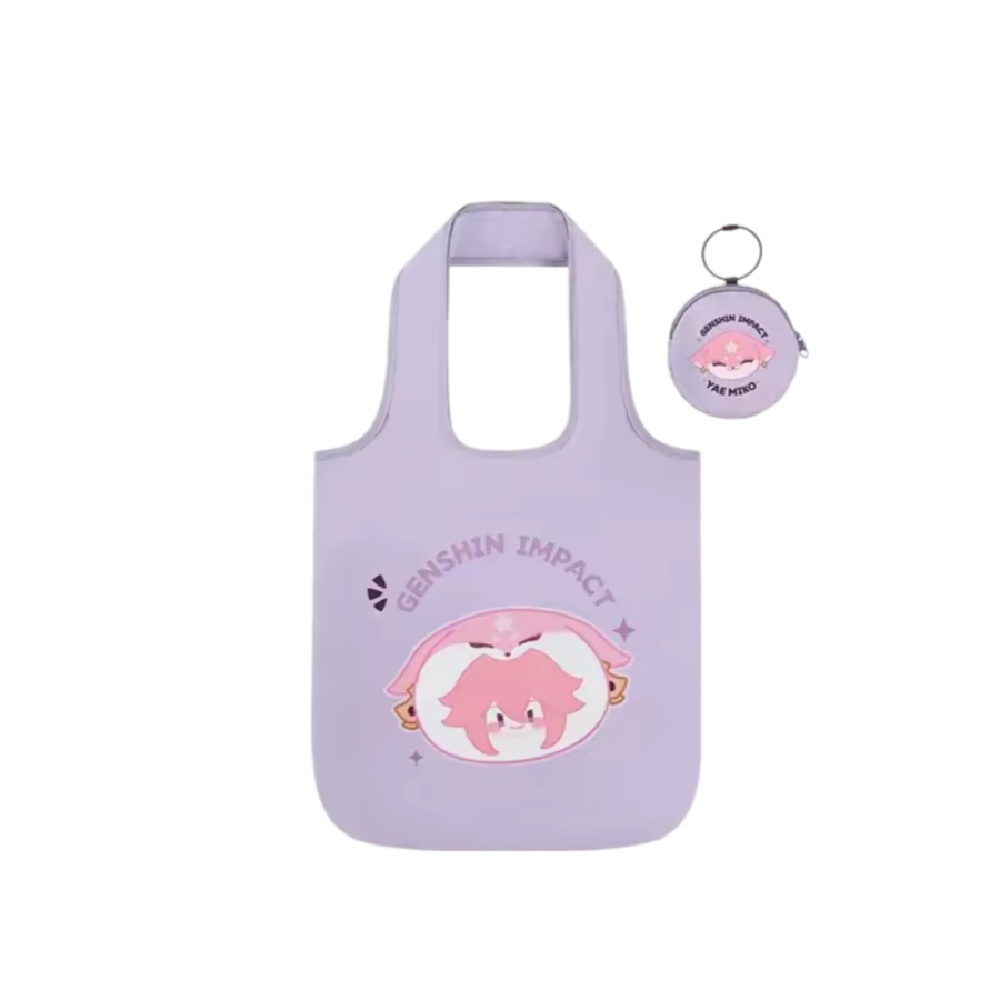 Anime Genshin Impact Yae Miko Folding Tote Bag
