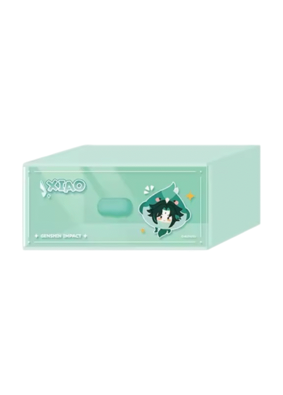 Anime Genshin Impact Xiao Desktop Storage Box