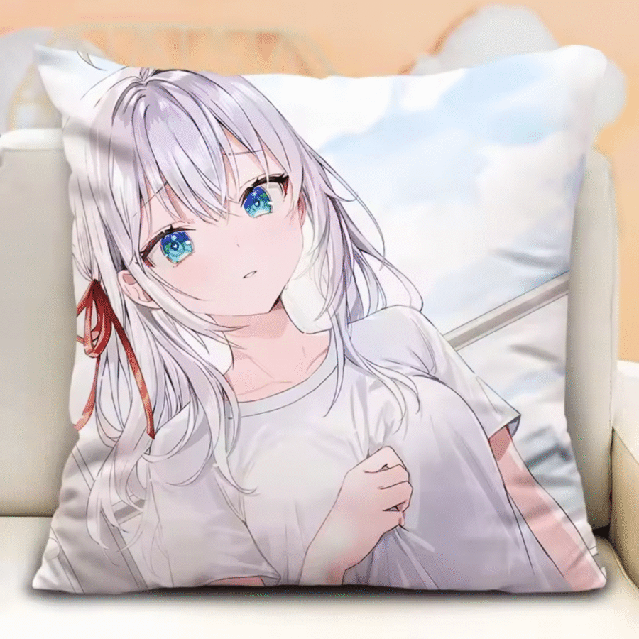 Alisa Mikhailovna Kujou Anime Print Cotton Sofa Pillow Alisa Mikhailovna Kujou Anime Print Cotton Sofa Pillow