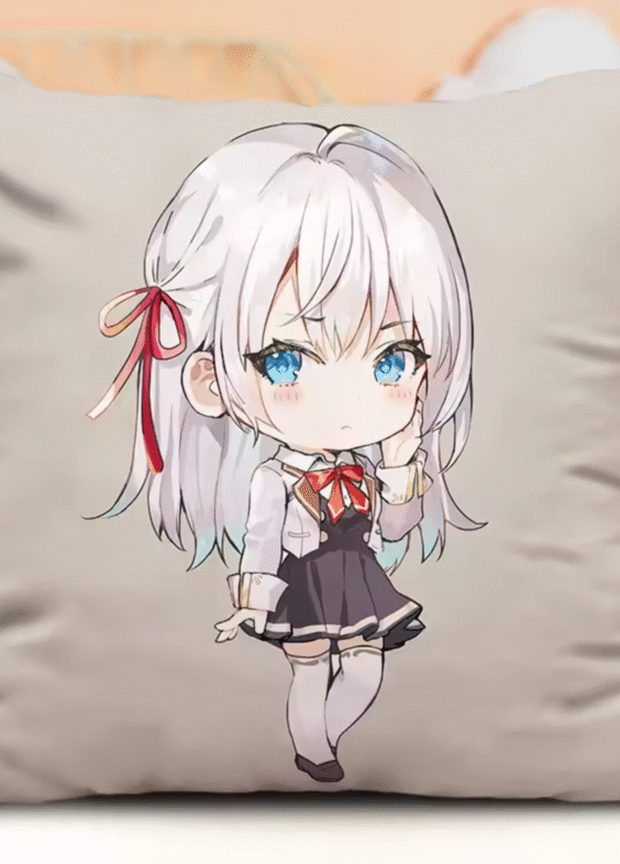 Alisa Mikhailovna Kujou Anime Print Sofa Cotton Pillow