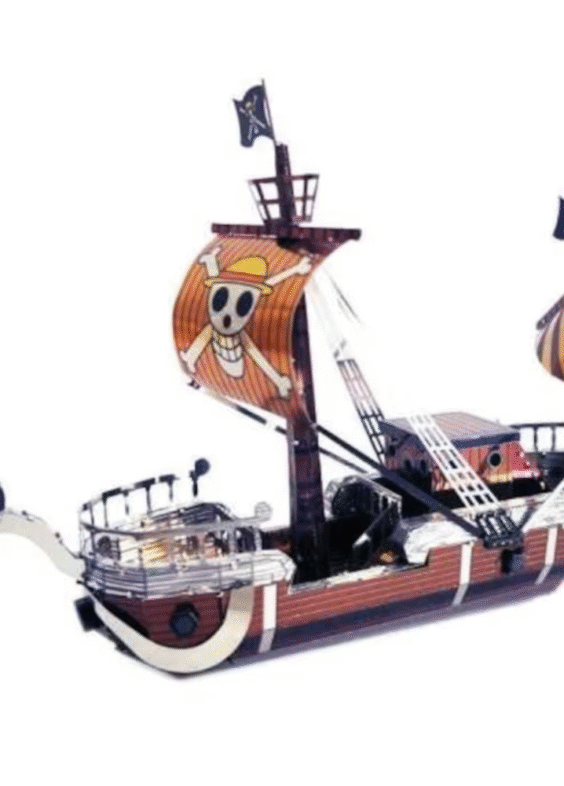 Anime One Piece Print Metal Puzzle