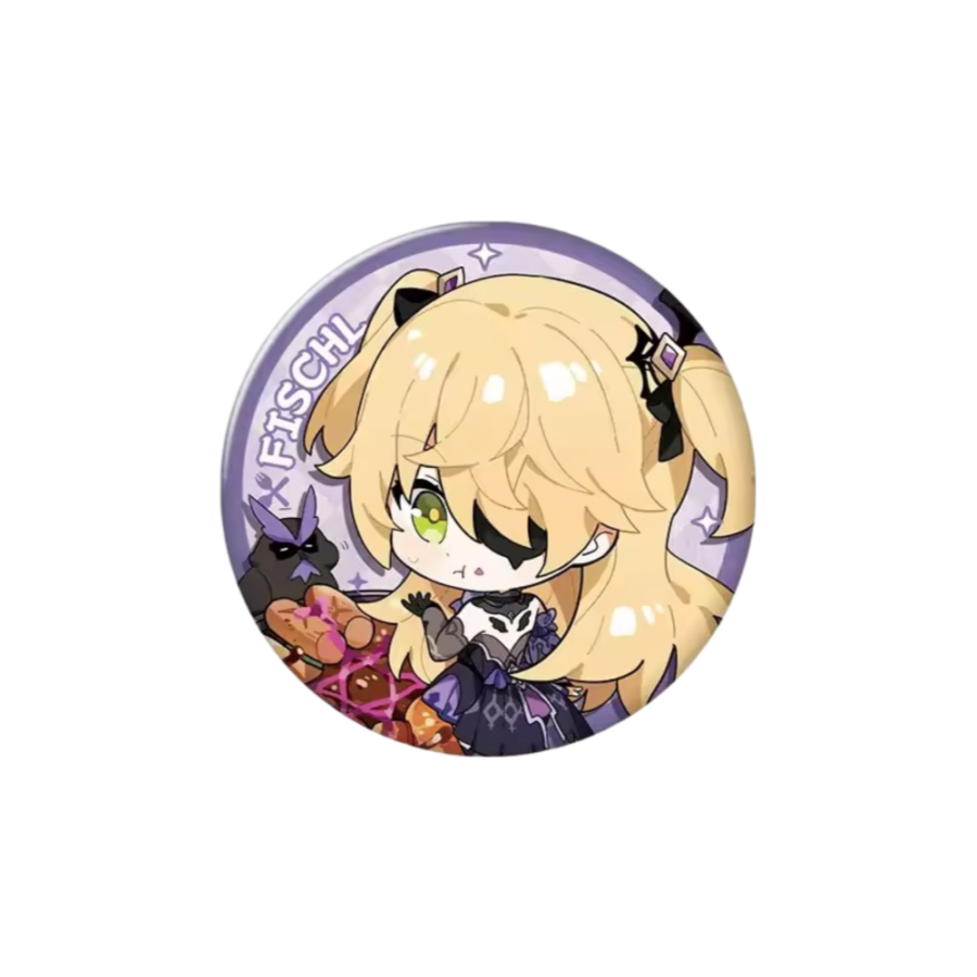 Genshin Impact Fischl Anime Badge