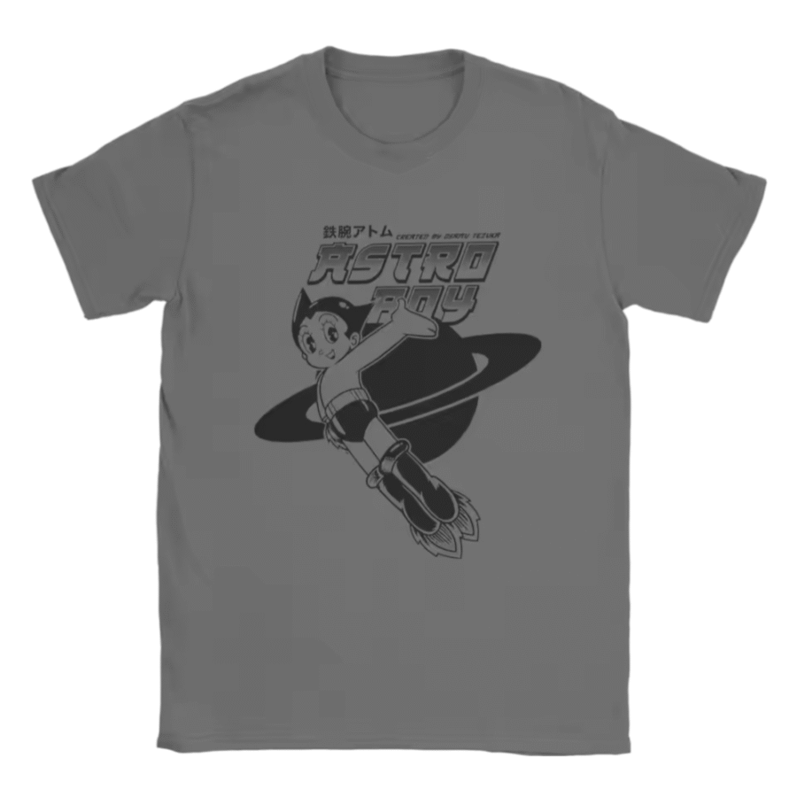 Astro Boy Anime Short Sleeve T-Shirt Astro Boy Anime Short Sleeve T-Shirt