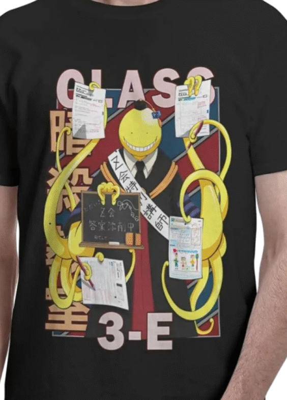 Anime Assassination Classroom Koro-Sensei Polyester T-Shirt