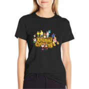 Anime Animal Crossing Character Printed T-Shirt