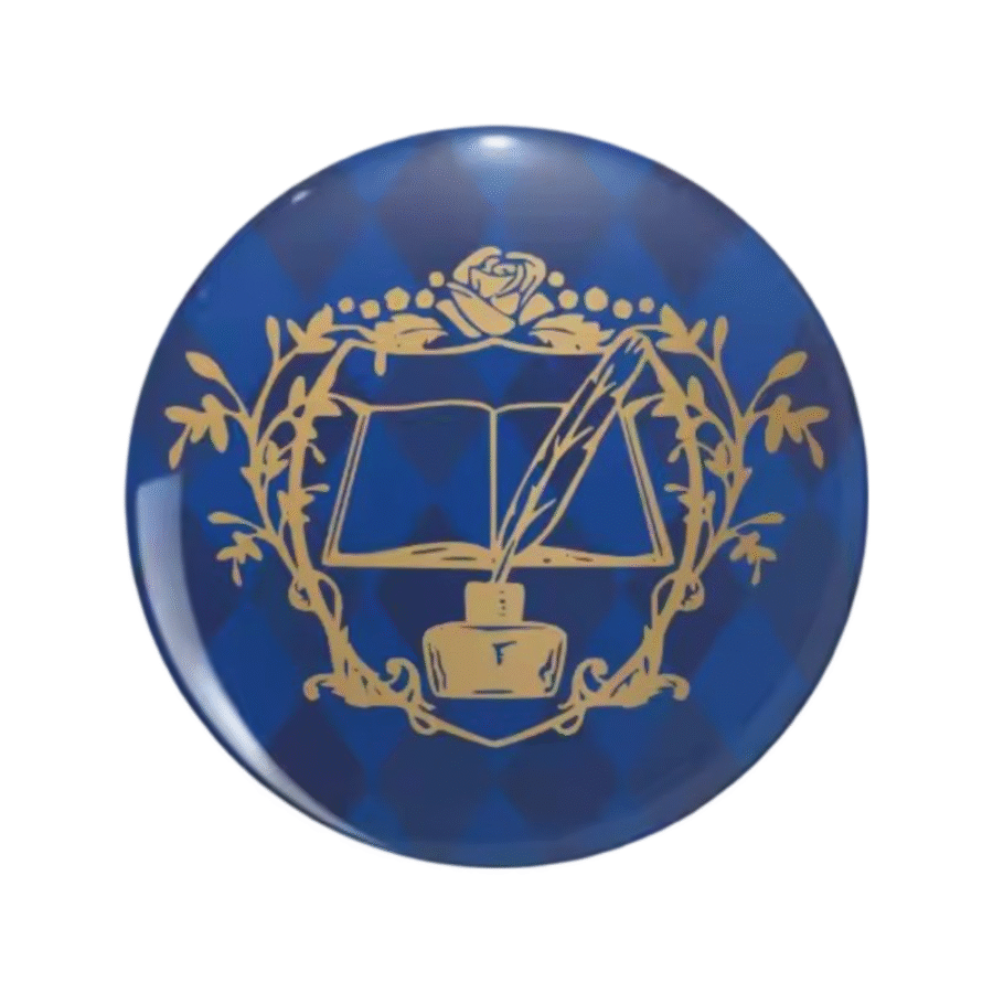 Anime Ascendance Of A Bookworm Myne's Crest Badge Anime Ascendance Of A Bookworm Myne's Crest Badge