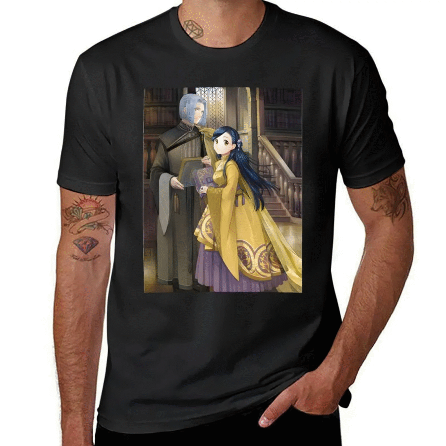 Anime Ascendance Of A Bookworm Rozemyne And Ferdinand T-Shirt Anime Ascendance Of A Bookworm Rozemyne And Ferdinand T-Shirt