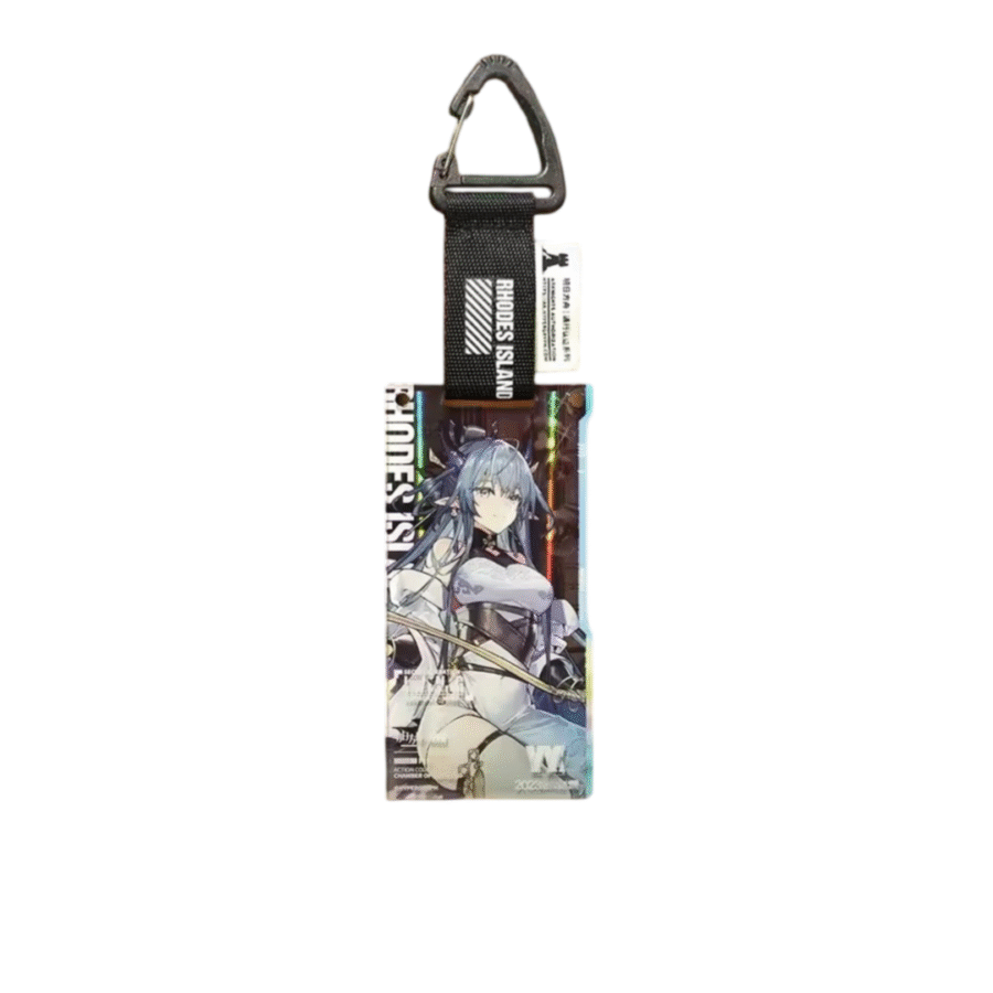 Anime Arknights Ling Pass Certificate Acrylic Keychain Pendant Anime Arknights Ling Pass Certificate Acrylic Keychain Pendant
