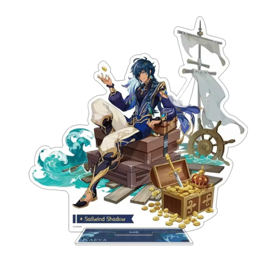 Genshin Impact Kaeya Anime Acrylic Stand Genshin Impact Kaeya Anime Acrylic Stand