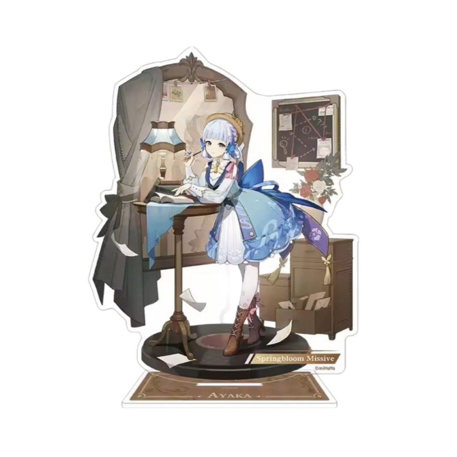 Genshin Impact Anime Kamisato Ayaka Acrylic Stand Genshin Impact Anime Kamisato Ayaka Acrylic Stand
