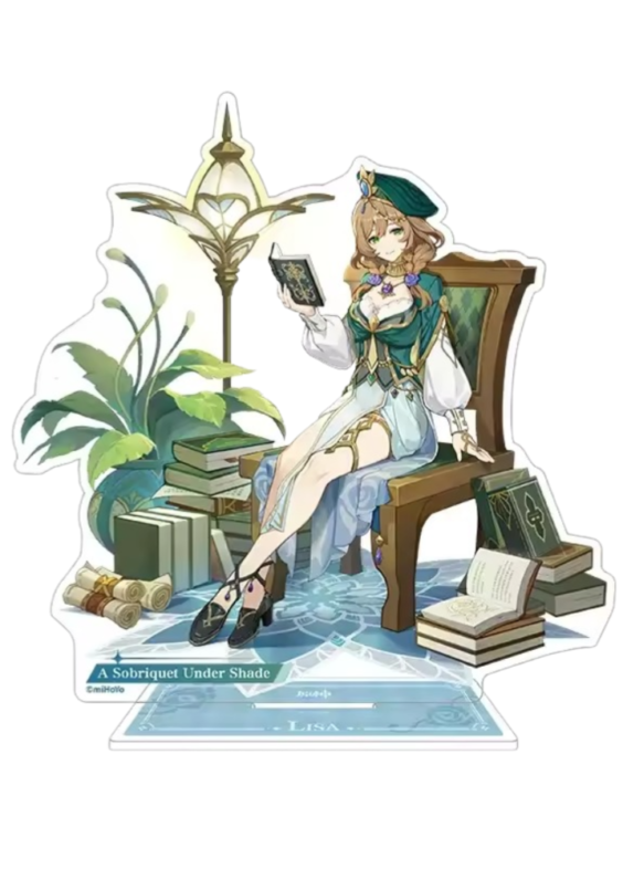 Anime Genshin Impact Lisa Acrylic Stand