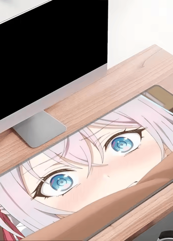 Anime Alya Kujou Eyes Print Keyboard Pad