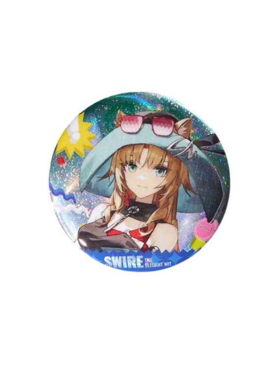 Anime Arknights Swire Metal Badge