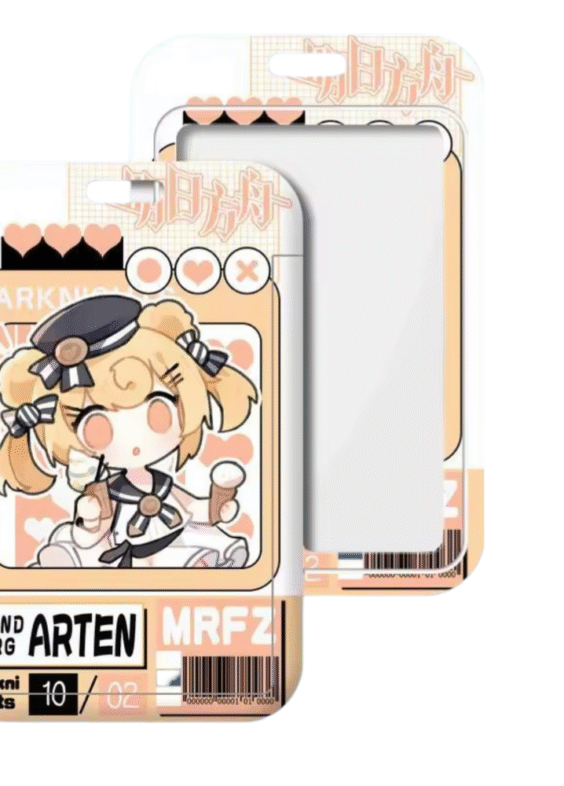 Anime Arknights Gummy Card Protector