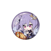 Anime Genshin Impact Keqing Badge Pin