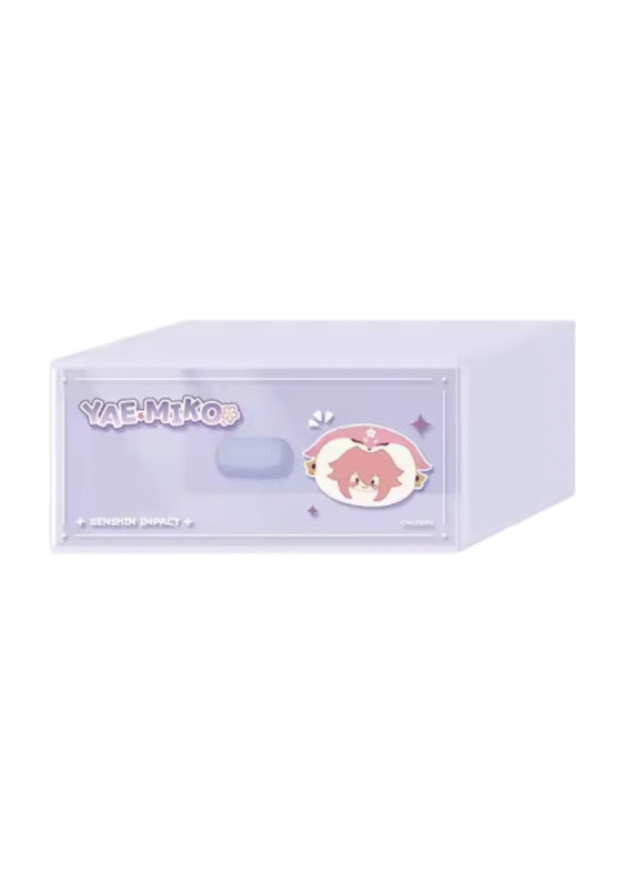 Anime Genshin Impact Yae Miko Desktop Storage Box