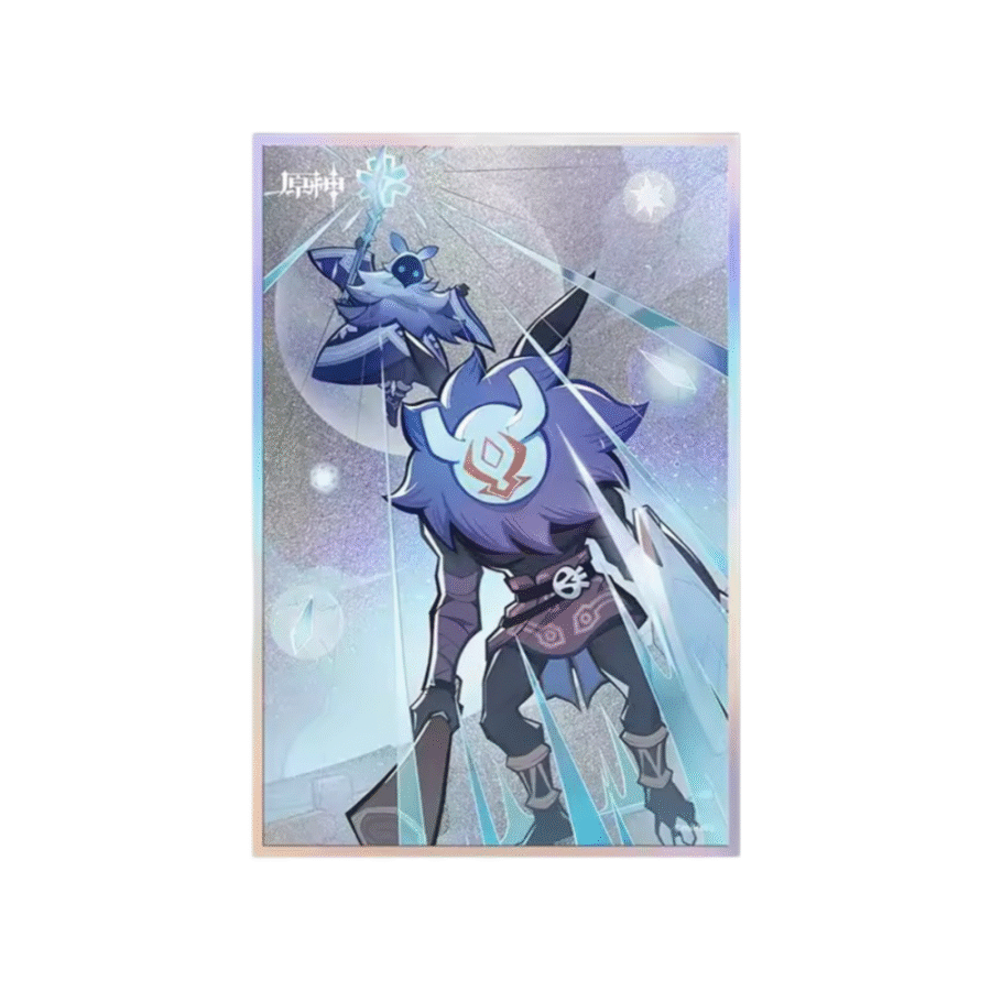 Anime Genshin Impact Abyssal Summons Colored Paper Anime Genshin Impact Abyssal Summons Colored Paper