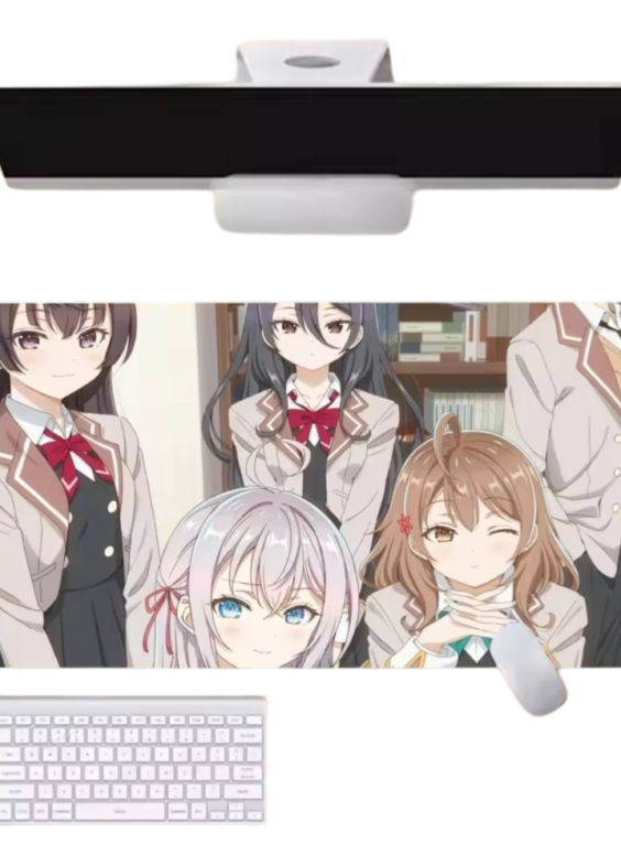 Anime Alya Sometimes Hides Her Feelings In Russian Rubber Mousepad