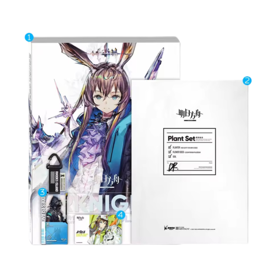 Anime Arknights Amiya Artbook