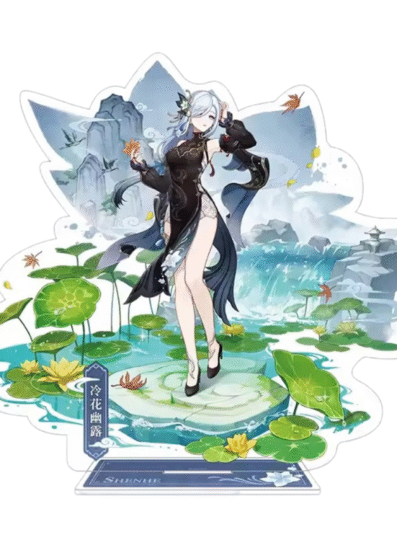Genshin Impact Anime Shenhe Acrylic Stand