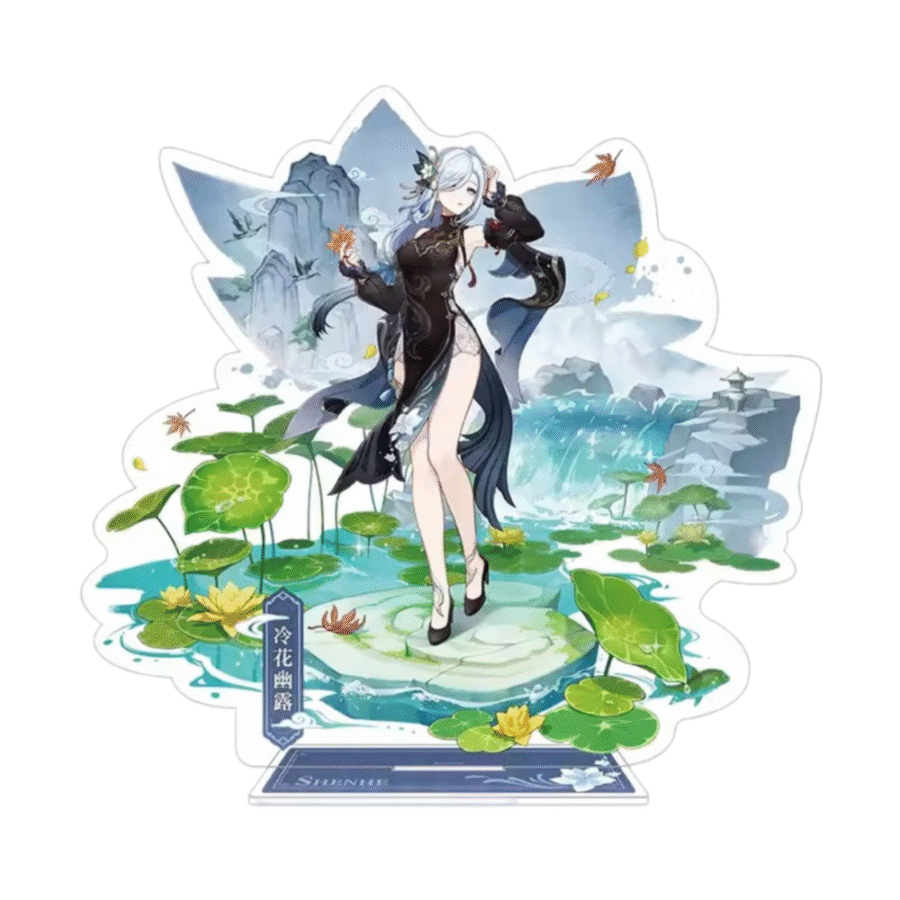 Genshin Impact Anime Shenhe Acrylic Stand Genshin Impact Anime Shenhe Acrylic Stand