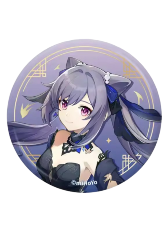 Anime Genshin Impact Keqing Badge