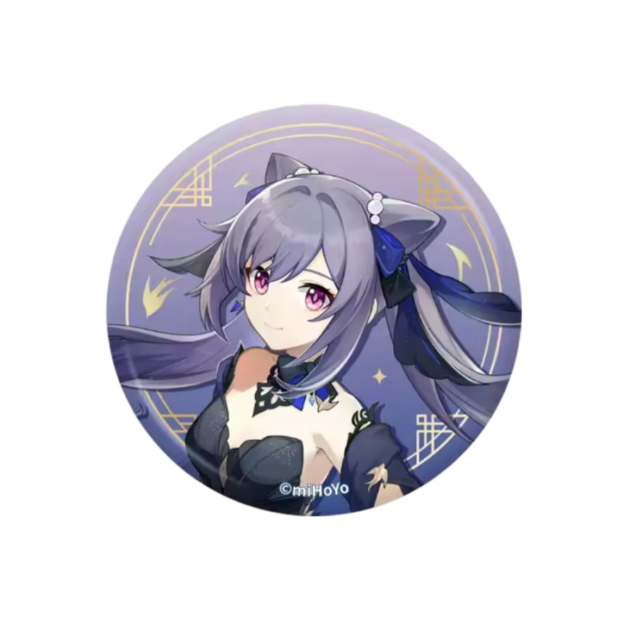 Anime Genshin Impact Keqing Badge