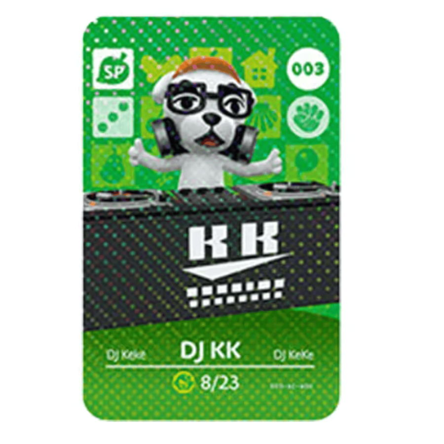 Anime Animal Crossing DJ KK Amiibo Card