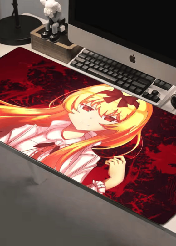 Anime Arifureta Red Mouse Pad