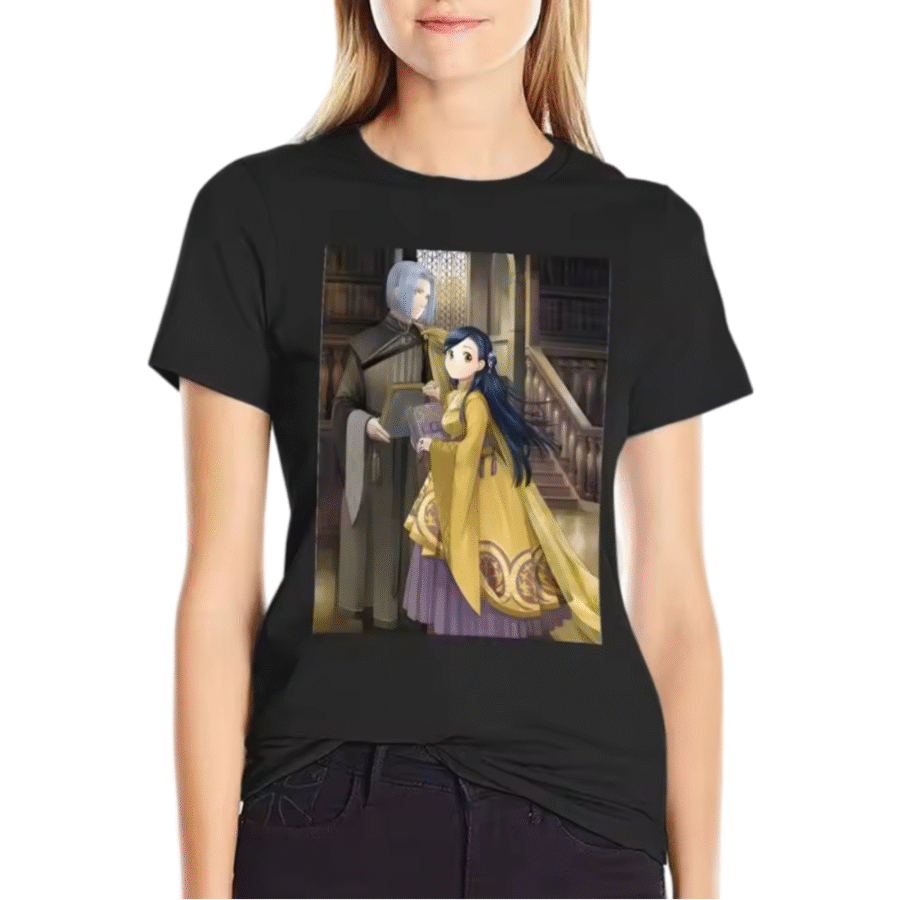 Anime Ascendance Of A Bookworm Ferdinand And Rozemyne T-Shirt Anime Ascendance Of A Bookworm Ferdinand And Rozemyne T-Shirt