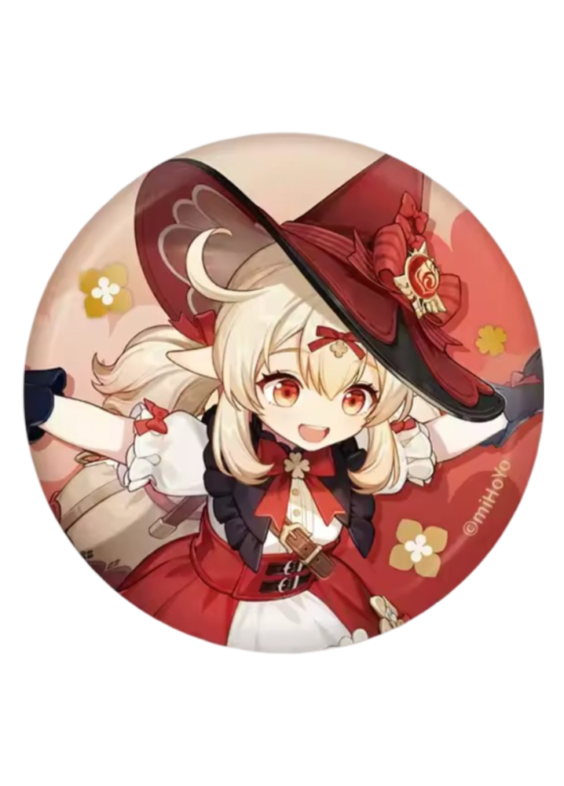 Anime Genshin Impact Klee Badge