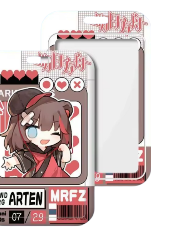 Anime Arknights Zima Card Protector