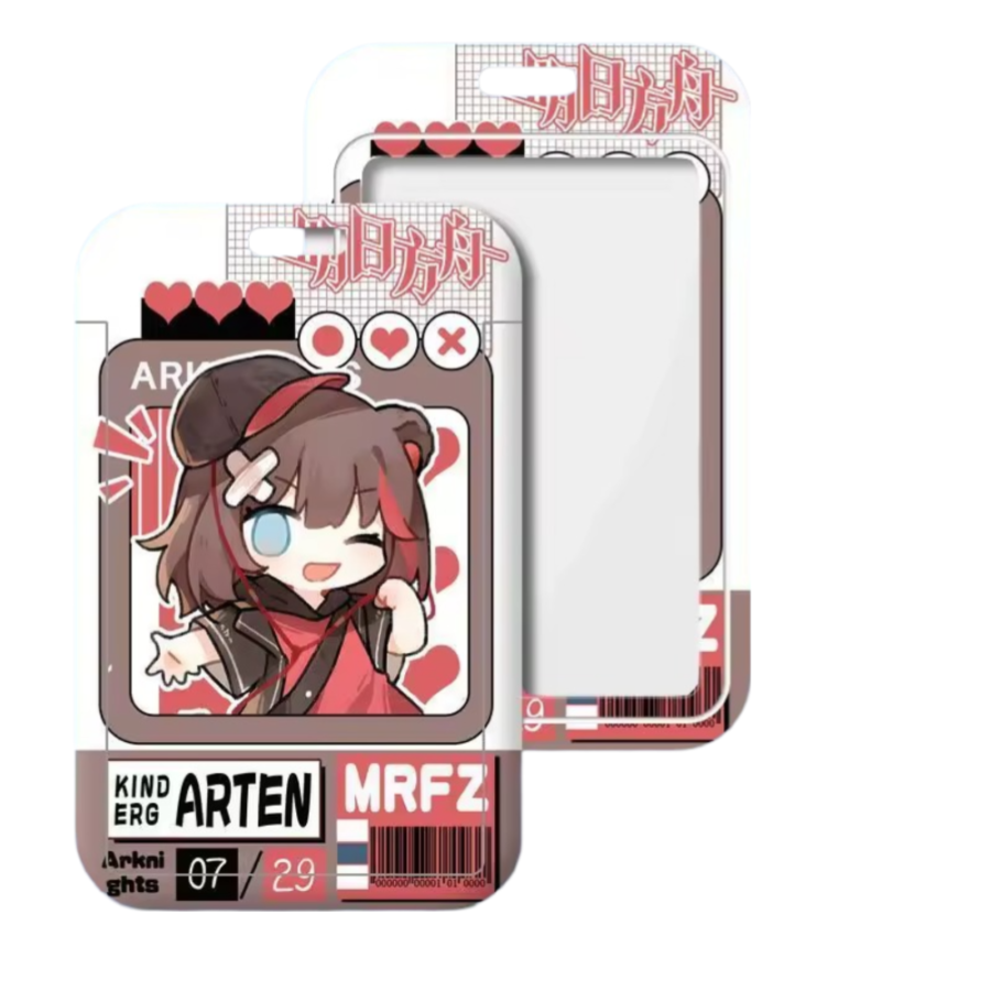 Anime Arknights Zima Card Protector Anime Arknights Zima Card Protector