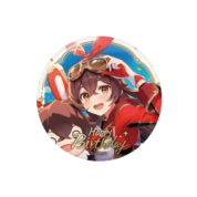 Anime Genshin Impact Amber Happy Birthday Badge