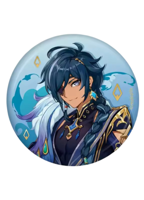 Anime Genshin Impact Kaeya Badge