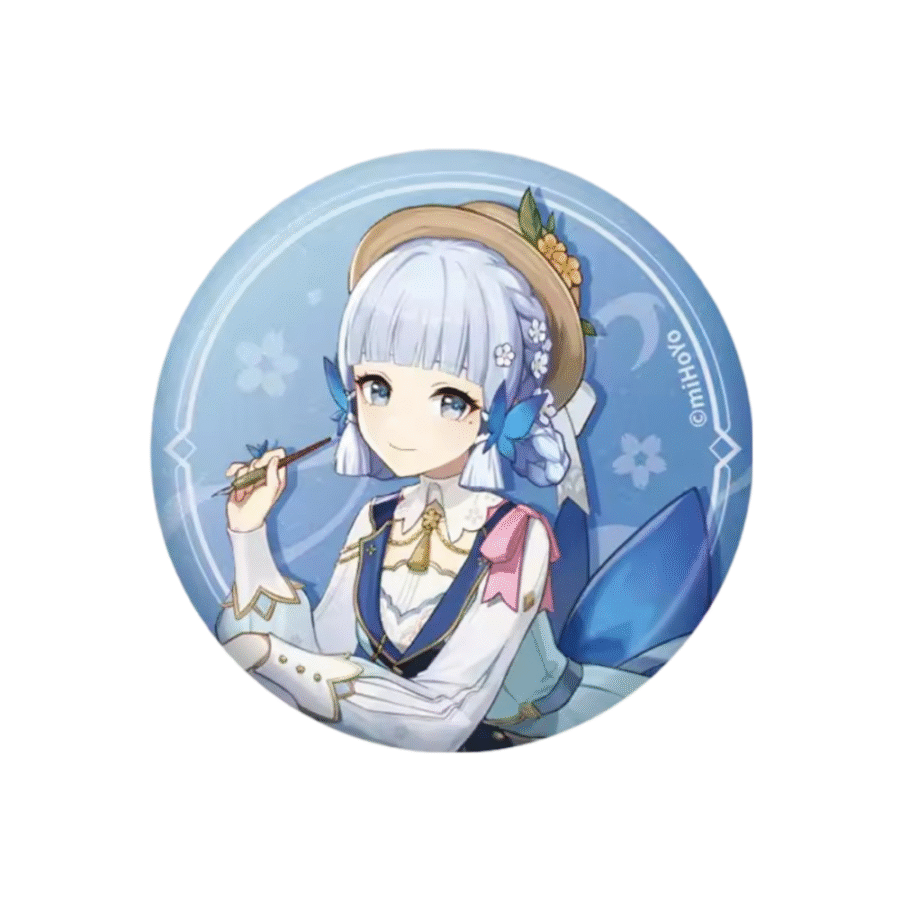 Anime Genshin Impact Ayaka Badge Anime Genshin Impact Ayaka Badge