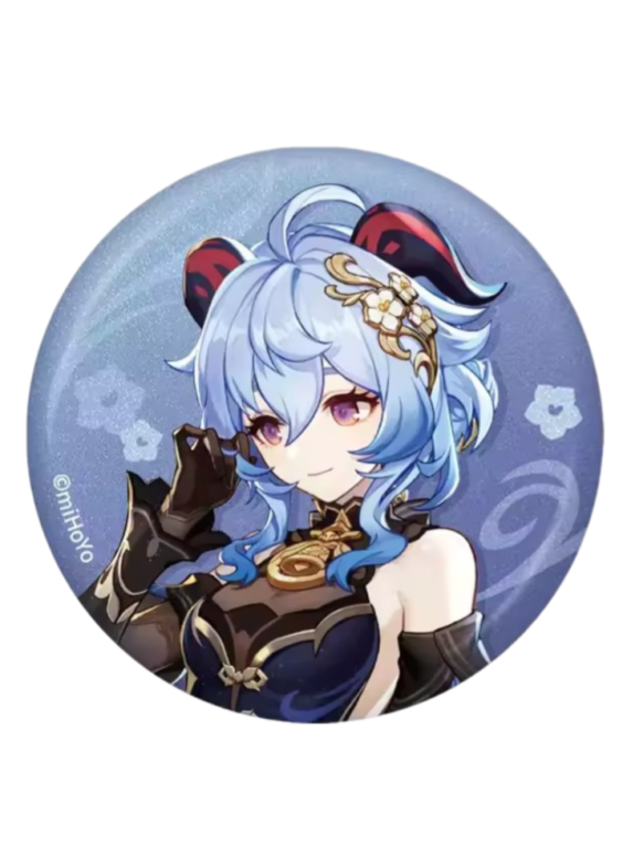Anime Genshin Impact Ganyu Badge