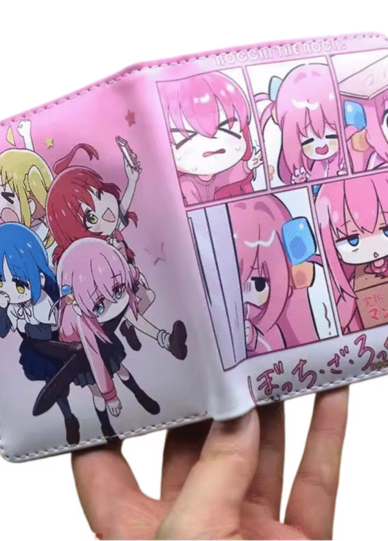 Anime Bocchi The Rock! Character Wallet
