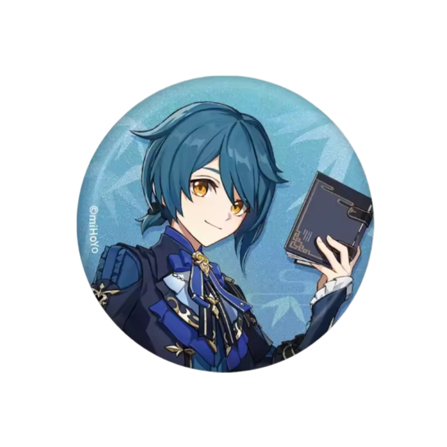 Anime Genshin Impact Xingqiu Badge