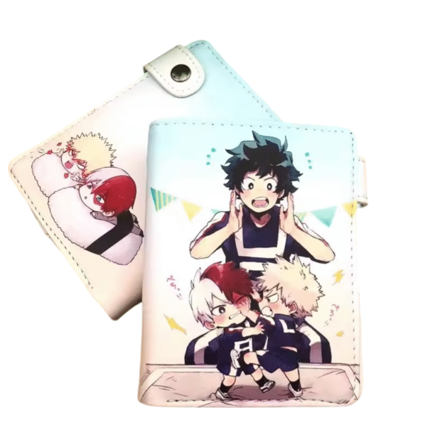 Anime My Hero Academia Izuku Midoriya With Friends Wallet Anime My Hero Academia Izuku Midoriya With Friends Wallet