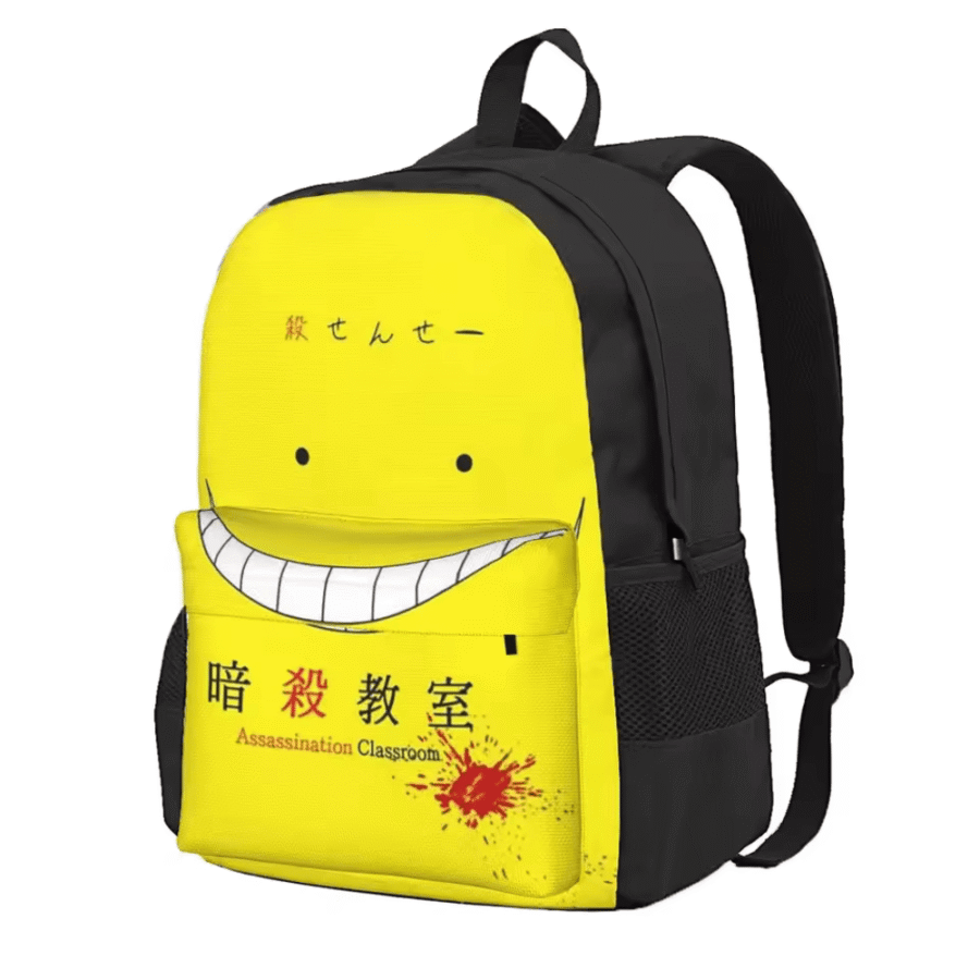 Anime Assassination Classroom Koro-sensei Student Backpack Anime Assassination Classroom Koro-sensei Student Backpack