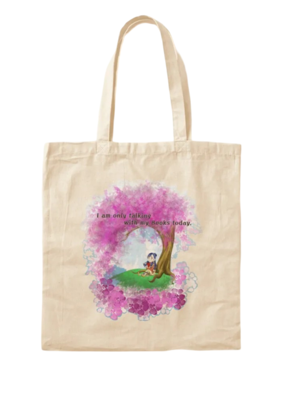 I Am Only Talking To My Books Today Ascendance Of A Bookworm Tote Bag