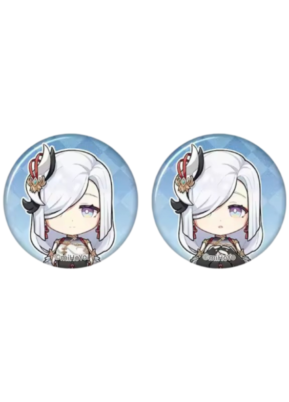 Anime Genshin Impact Shenhe Badge
