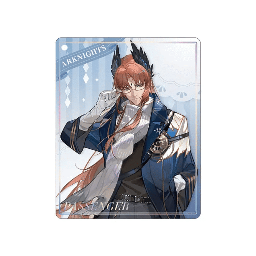 Anime Arknights Passenger Thick Acrylic Keychain Pendant Anime Arknights Passenger Thick Acrylic Keychain Pendant