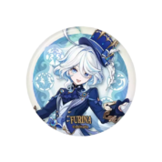 Anime Furina Genshin Impact Print Badge