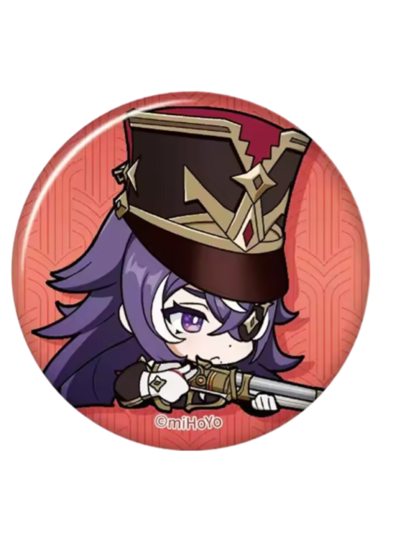Anime Genshin Impact Chevreuse Print Badge