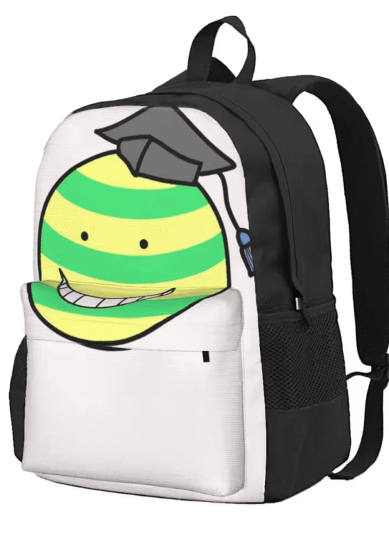 Anime Assassination Classroom Koro-sensei Nameteru Backpack