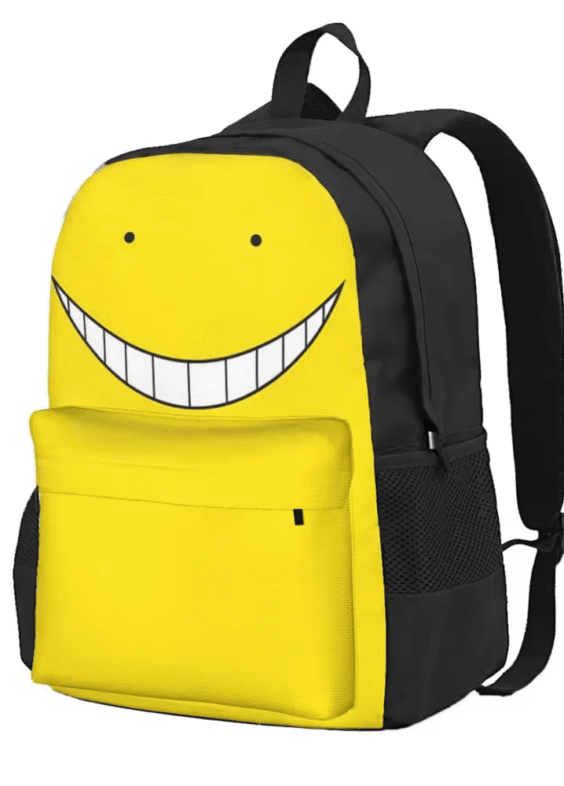 Anime Assassination Classroom Koro-sensei Canvas Backpack