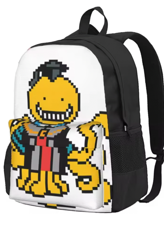Assassination Classroom Anime Koro-sensei Student Schoolbag