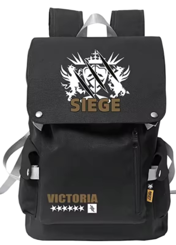 Anime Arknights Siege And Victoria Backpack